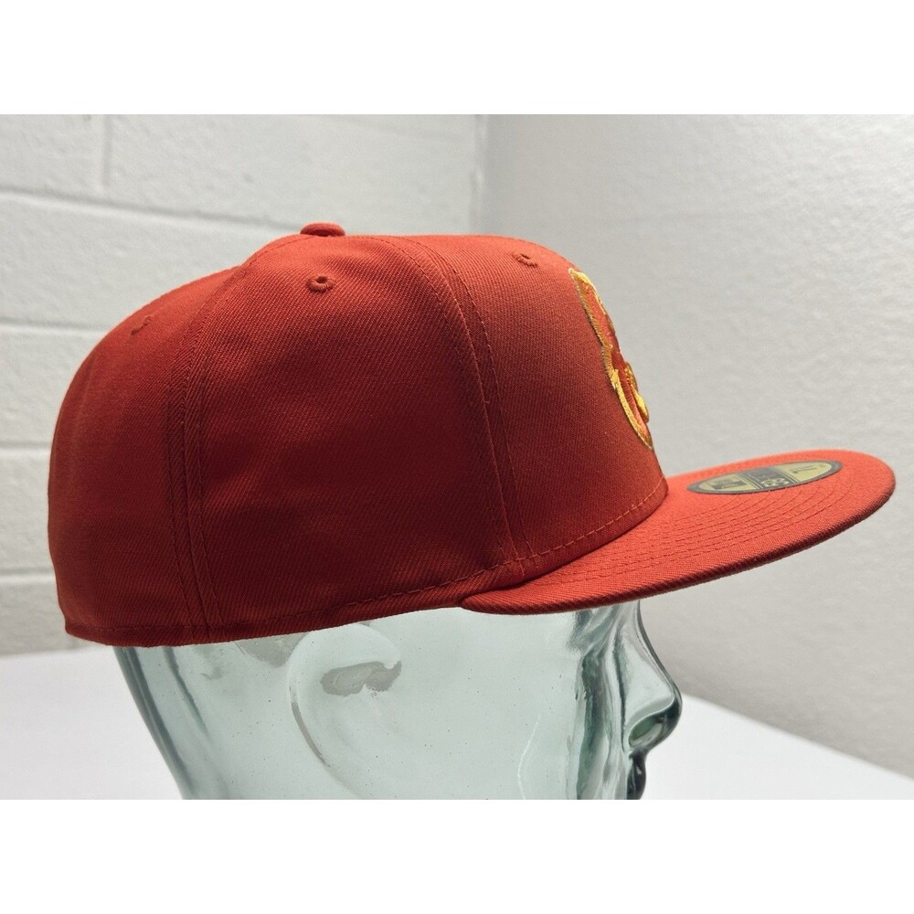 NWT New Era 59Fifty MLB Baltimore Orioles Monochrome Camo Fitted Hat 7 3/8 - Picture 6 of 9